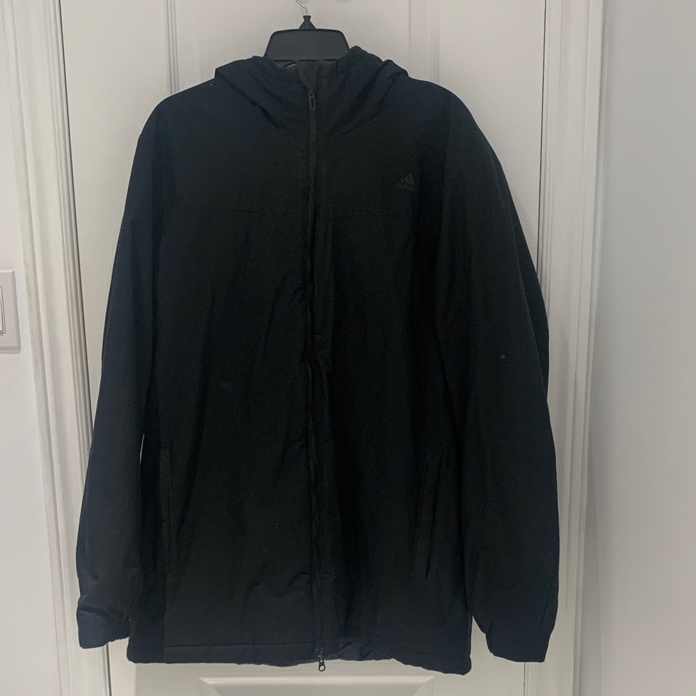 Adidas Men's Black Performance Parka